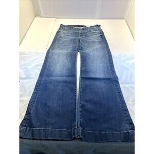 7 FOR ALL MANKIND Slim Illusion Tailorless Dojo Jeans Women Sz 27 NEW w/Tag
